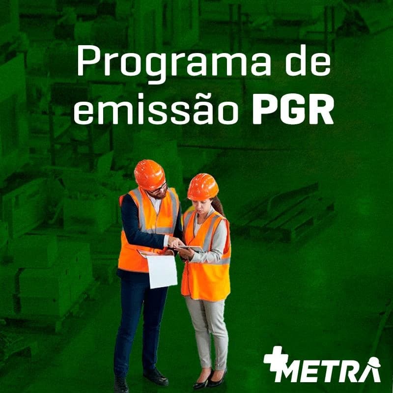 Imagem Programa de emissão pgr