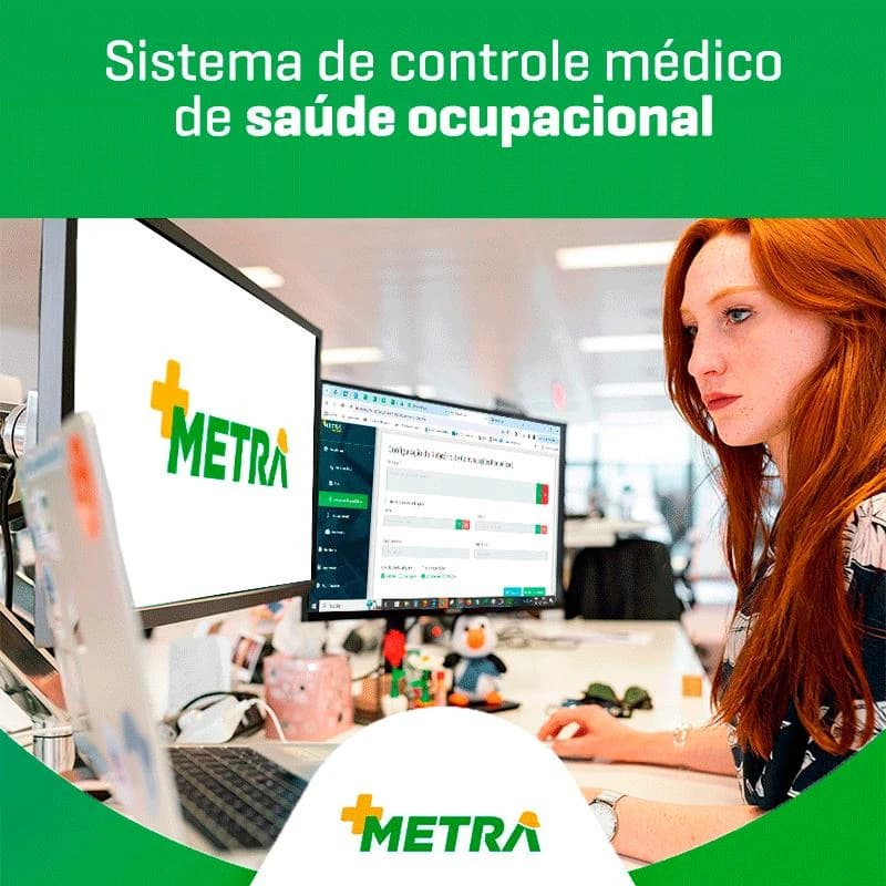 Imagem Sistema de controle médico de saúde ocupacional