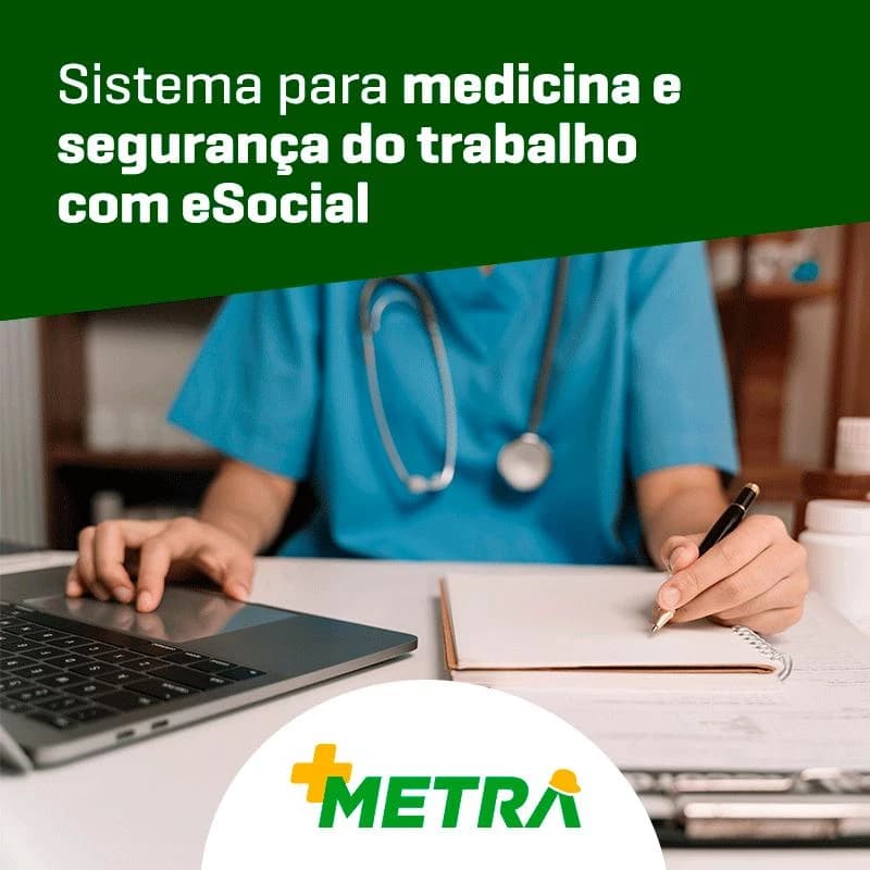 Imagem Sistema para medicina e segurança do trabalho com esocial